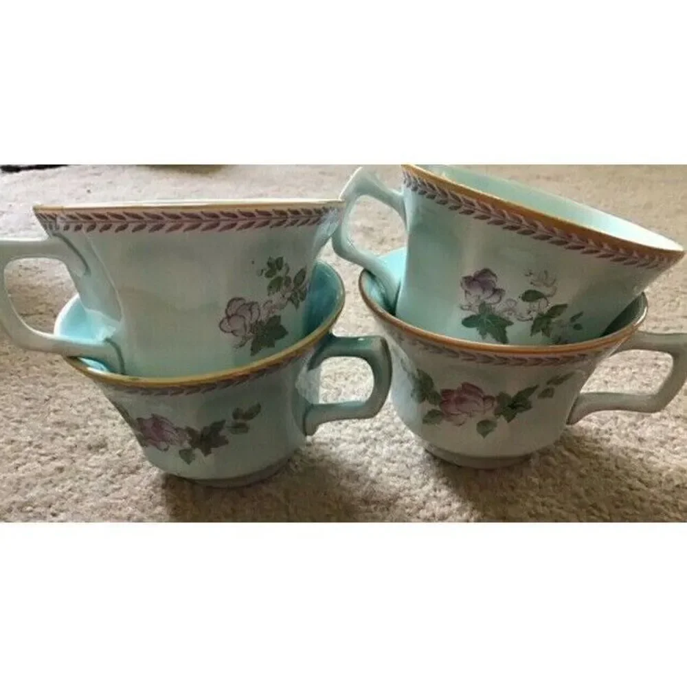 4 ADAMS REAL ENGLISH IRONSTONE CUPS